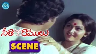 Seetha Ramulu Movie Scenes - Krishnam Raju Marries Jayaprada || Krishnam Raju, Jayaprada