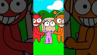 #sprunki #beautiful #pinky #raddy #oren bad #aqua #animation