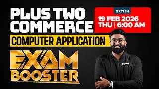 Plus Two Commerce Model Exam - Computer Application | BOOSTER | Xylem Plus Two Commerce