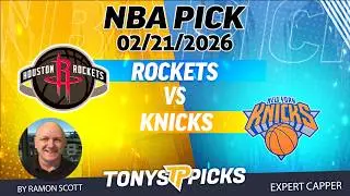 Rockets vs. Knicks NBA Betting Odds & Picks, 2/21/26 | Night Moves Show