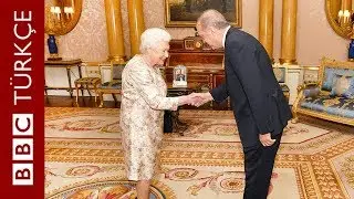 Cumhurbaşkanı Erdoğan İngiltere Krali&ccedil;esi 2. Elizabeth'i ziyaret etti