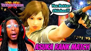 HER PARRY SETUPS ARE TOO GOOD! Asuka Tekken Queen Promo Match | TEKKEN 7 Asuka Kazama Gameplay, Rank