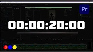 Timecode หรือตัวแสดงเวลาใน Premiere 2025