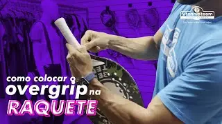 COMO COLOCAR OVERGRIP NA RAQUETE | BEACH TENNIS