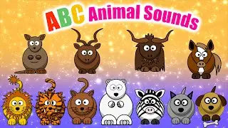 ABC Animals Sounds & Phonics | Nursery Rhymes for Kids | LittleKidsTV
