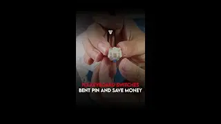 HOW TO FIX YOUR KEYBOARD SWITCH BENT PIN & SAVE MONEY