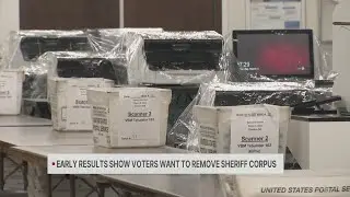 Early results show San Mateo Co. voters want to remove Sheriff Corpus
