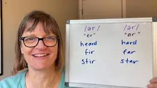 How to Pronounce Heard and Hard, Fir and Far, Stir and Star (Diphthong /ar/ vs. Vowel /ər/)