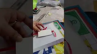Detailed Book keychain tutorial 📒📙📕📔 #art #papercrafts #keychain #diy #trending #youtubeshorts #love