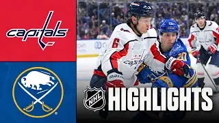 NHL Highlights | Capitals vs. Sabres | November 01, 2025