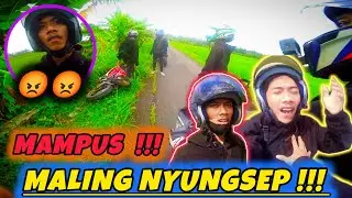Youtuber Arya tend4ng pencuri motor !! Kejar Kejaran Di jalan !! Motovlog Indonesia