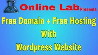 Free Domain and Free Hosting With Wordpress Website