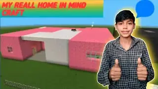 Minecraft My Real House 🏠 | Real Life House Build in Minecraft | #house