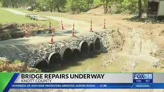 High priority Kentucky bridge reconstruction underway