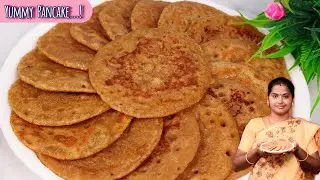 கோதுமை மாவுல குட்டீஸ்க்கு பிடிச்ச Pancake இப்படி செஞ்சு பாருங்க! | Wheat Flour Pancake in Tamil