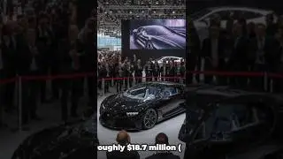 THE BUGATTI LA VOITURE NOIRE IS THE TOP 3 MOST EXPENSIVE LUXURY CAR #bugatti#jai tv#automobile