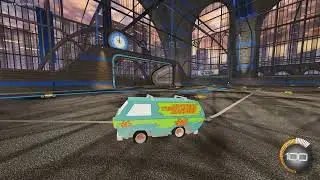 Scooby Doo Mystery Machine in Rocket League!