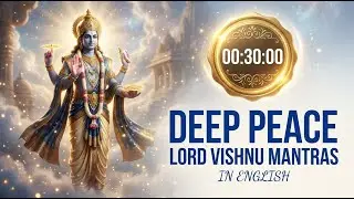 Deep Peace Vidic Vishnu Mantras in English (30 Mins) | No Ads