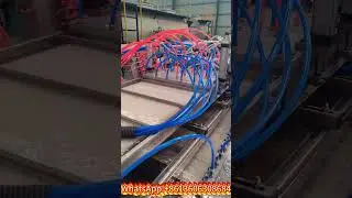 PVC window sill profile extrusion machine #extrudermachine #extruder #machine #extrusion #factory