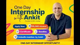 Unstop 1-Day Internship | Online Internship for Students | Stipend |  Free Internships | Apply Now !