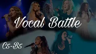 Ariana Grande & Demi Lovato vs Vocal Beasts (Sohyang, Lara, Mariah, Celine, Natalie Weiss)