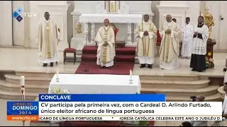 Cardeal D. Arlindo Furtado, único eleitor africano de língua portuguesa