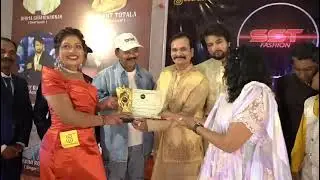 sstfashionshow Wardha Maharashtra organiser actress and model shipra Telange Mrs category award 🏆👆