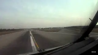 A320 LSZH Noseview Landing HD