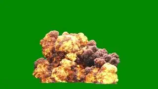 Explosion Effect Green Screen Free to Use | No Copyright | Subscribe to this channel| #greenscreen