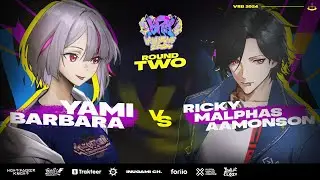 【#VRB2024】VIRTUAL RAP BATTLE 2024 - ROUND 2 ARENA 1  @aoyamiproject VS @RickyMalAam