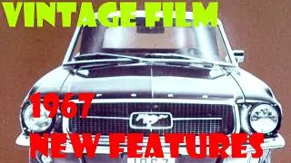 Vintage 67 Ford Film, New features for Mustang, Thunderbird! NOT AI