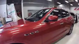 Gloss Candy Red Maserati Levante by Wrap Workz Hong kong (GoPro HD)
