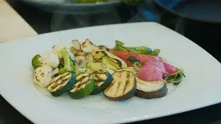 Gegrilltes Gemüse in Gusseisenpfanne zubereiten - auf japanische Art von ORYOKI