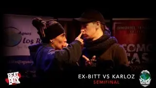 Ex-bitt vs Karloz | Semifinal | Campeonato Nacional Beatbox Chile 2018.