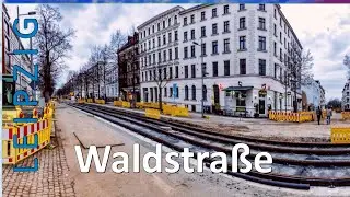 Leipzig Waldstra&szlig;e 🔵 Baustelle 2023 📷 PanoramaVideo