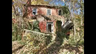 A house called Solitude | Abandoned Brick house found in the woods