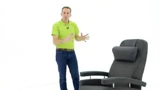 Rugpijn in de onderrug en een sta-op stoel. De kantelfunctie geeft verlichting.