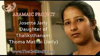 Aramaic Project-Part 42. Josetta Jarly teaches the Syriac chant 