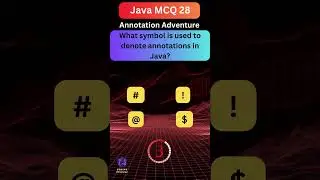 #28 #java #quiz  #mcq #annotations  #in #java