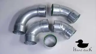 Dryer Vent Installation - Hard Duck Fittings 90 Video Dryer Installation Parts