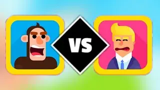 Bowmasters Gameplay Of Mr. Moyer Vs Donald Trump ||gamers deck || gamers deck || gamers deck
