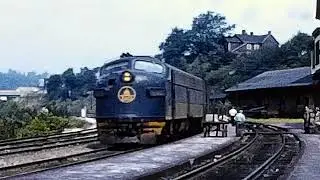 B&O action Connellsville 1969 pt 2