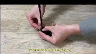 Hand Free Bird Feather Cat toy