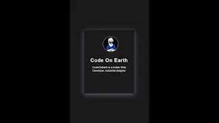 Amazing Card Hover Effect Using HTML, CSS, and JavaScript | No Talking | ASMR Programming