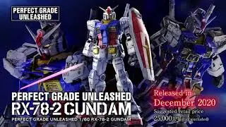 Bandai Perfect Grade Unleashed PG 1/60 RX-78-2 GUNDAM (40TH ANNIVERSARY VER)
