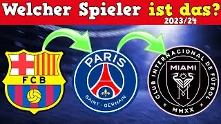 Fu&szlig;baller an seinen Transfers erraten 👀 Saison 2023/24 | Fu&szlig;ball Quiz 2023