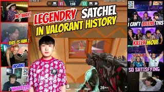PRX CGRS Xccurate TenZ Tarik FNS Sliggy Mimi & Sacy Reacts to PRX Jinggg Legendry Satchel Vs Fnatic