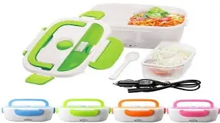 DIYASHI&reg; Heated Portable Food Warmer Lunch Box | Electric Tiffin Box for Office | Electric Lunch Box
