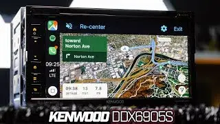 Kenwood eXcelon DDX6905S WebLink, Apple Carplay and Android Auto