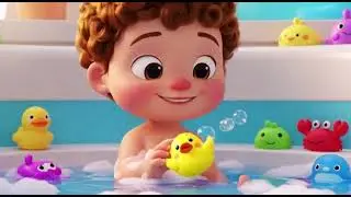 The bath song kids nursery rhymes